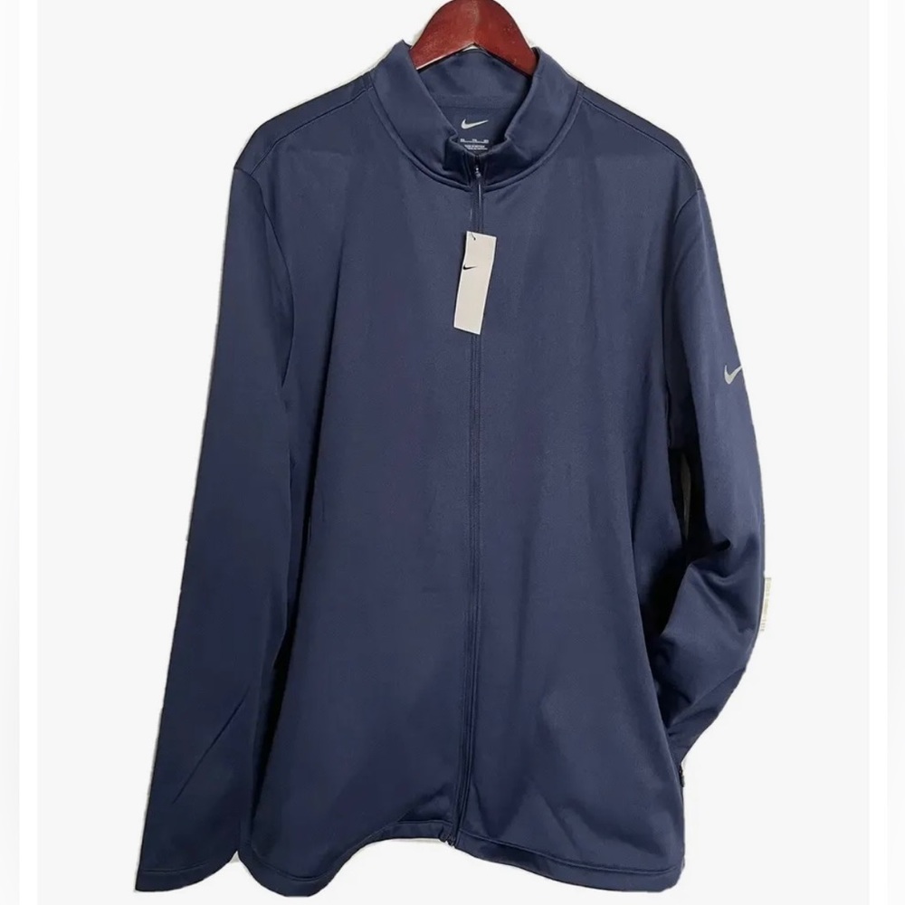 Nike Men's Midnight Navy Thermal-Fit Full-Zip Fleece. Sz. XXL. New With Tags.